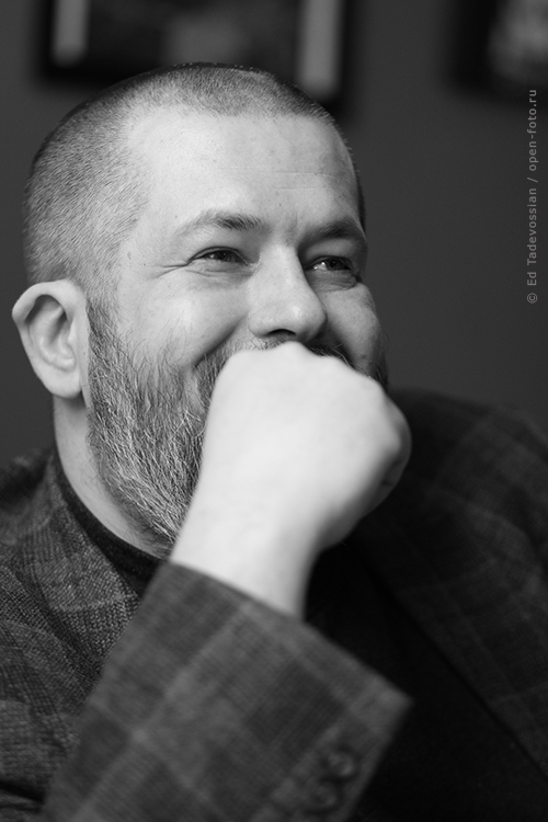 Евгений Колков на мастер-классе фотошколы OPEN FOTO по селфи. Автор фото - Эдуард Тадевосян
