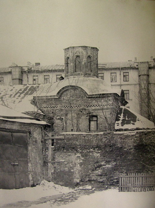 Храм Иоанна Предтечи в Черниговском. Фото 1971 года.