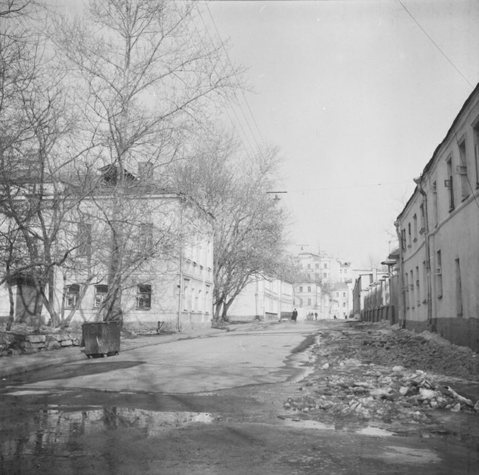 2-ой Кадашевский переулок. Фото 1984 года. Фотограф: Виталий Царин