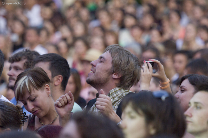 Зрители на концерте Нино Катамадзе. Фото Евгения Колкова