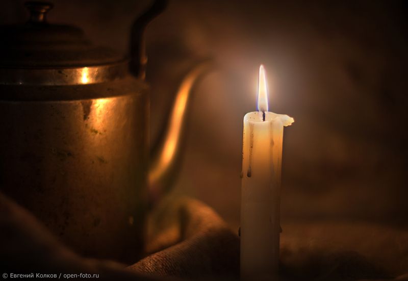 Фотосъемка при свечах. Фотограф - Евгений Колков