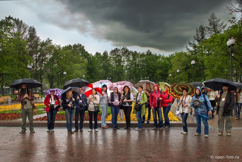 Фонтаны центра Москвы - участники  фотопленэра OPEN FOTO