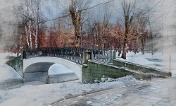 Парк «Усадьба Трубецких в Хамовниках». Фотограф - Евгений Колков