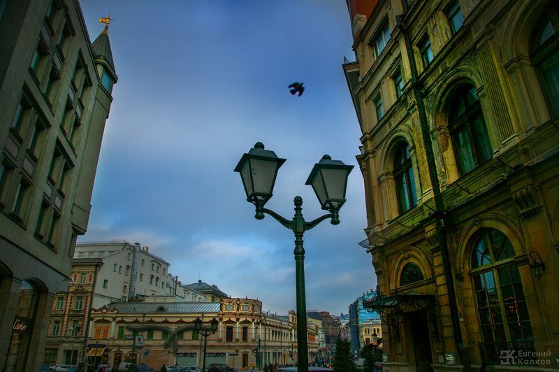 Съемка в городе. Фото: Евгений Колков