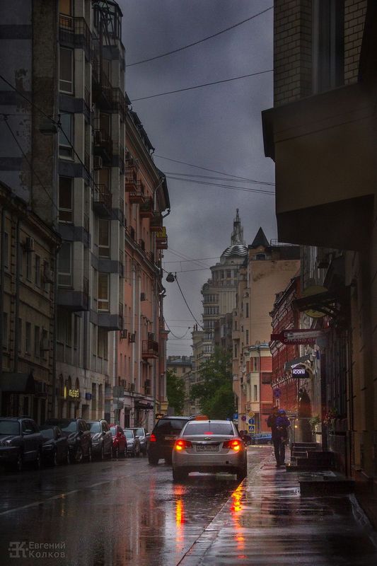 Съемка в городе. Фото: Евгений Колков